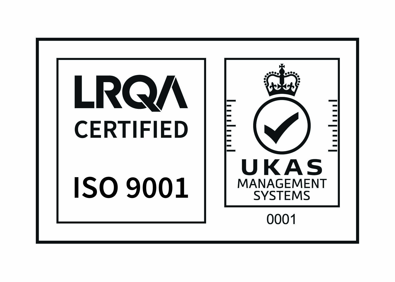 LRQA Approval Mark with UKAS